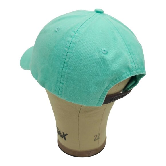 Adams Embroidery Applique Baby Crib Tuck Strap Teal Cap Star Animal Print Hat - Picture 12 of 13